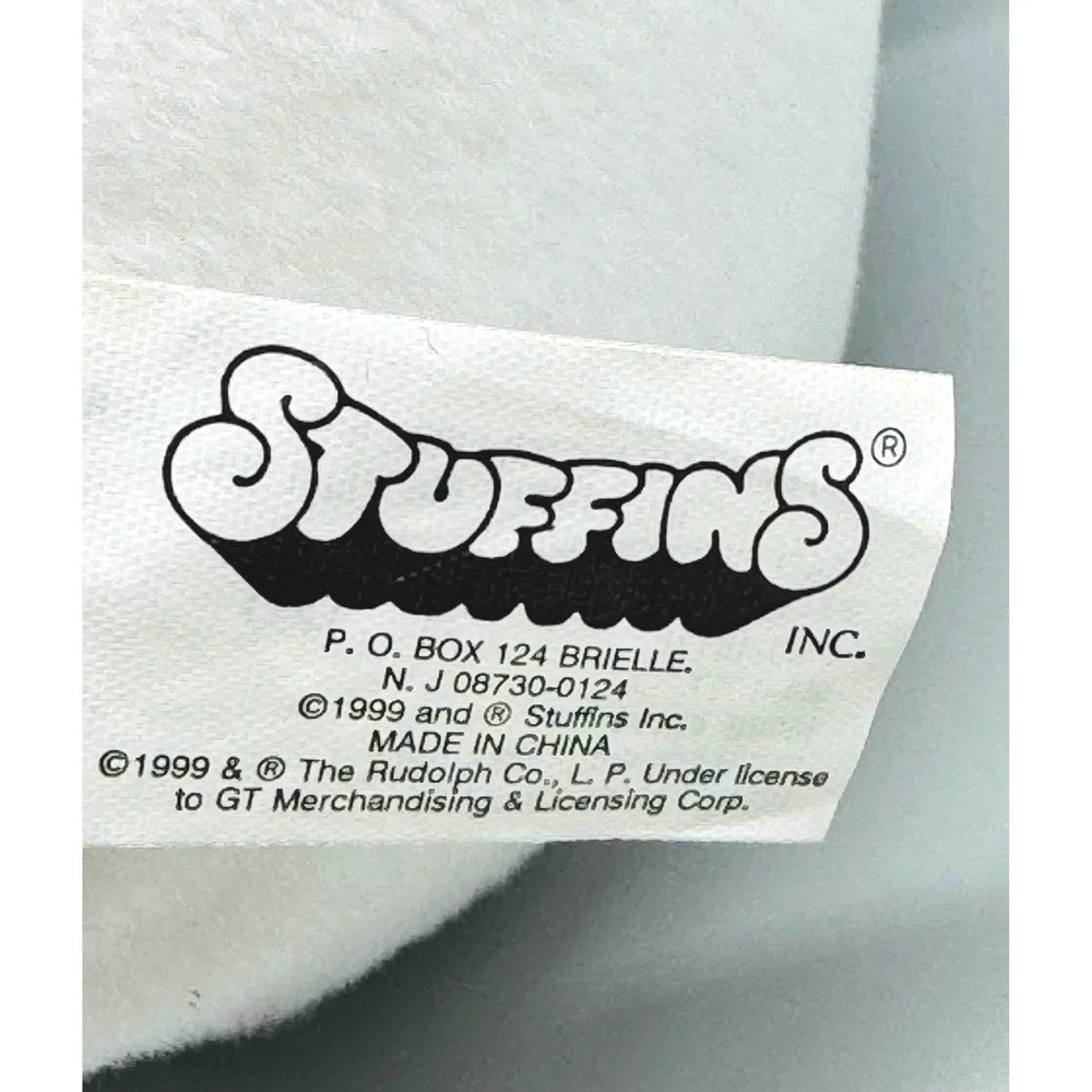 Stuffins Sam the Snowman‎ Plush Christmas Rudolph Red Nosed Reindeer CVS 1999